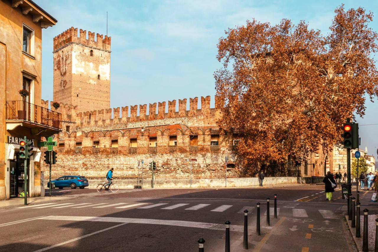 Porta Palio Luxury Apartment Верона Экстерьер фото